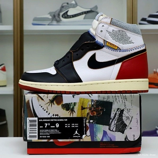 RETRO UNION X 1921 NRG AIR 1 HighQuality JORDAN HIGH LA Kimikick 1127
